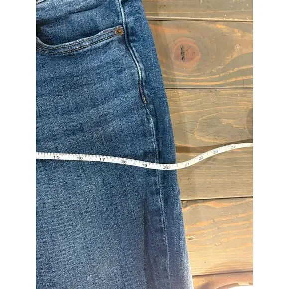 Lucky Brand Mid Rise Straight Sweet blue jeans women's size 14 - Picture 11 of 12